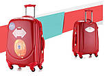 Набір із 3 валіз Ambassador Classic A8503 Червоний, фото 5