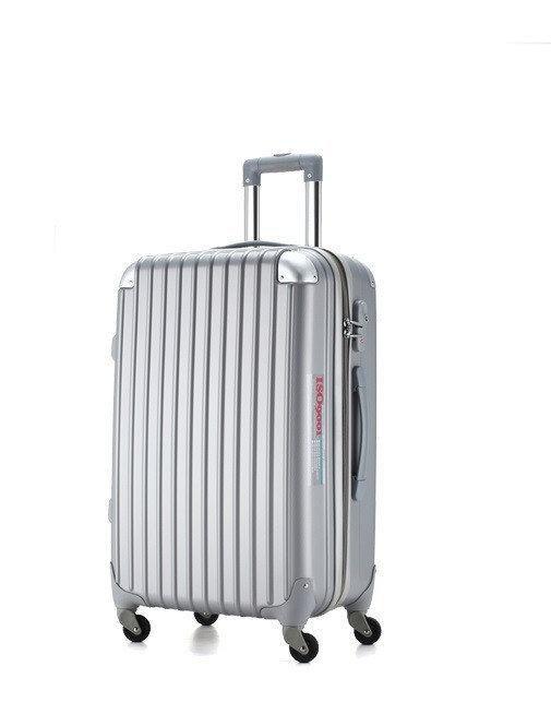 Ударостійка мала валіза Ambassador Scallop A8540 Сіра