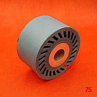 Шліфувальний барабан, д. 86,36х50,0х20,0 мм для стрічок 50х272-276 мм, гумовий, жорсткий