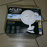 Новий невеликий настільний вентилятор з Європи Adler AD7317 з гарантією, фото 9