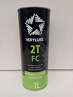 Verylube масло для двухтактных двигателей 2T FC 1л.