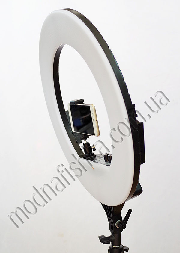 Профессиональная кольцевая лампа PLH-480L с штатив-треногой для косметологии - фото 3 - id-p978647981