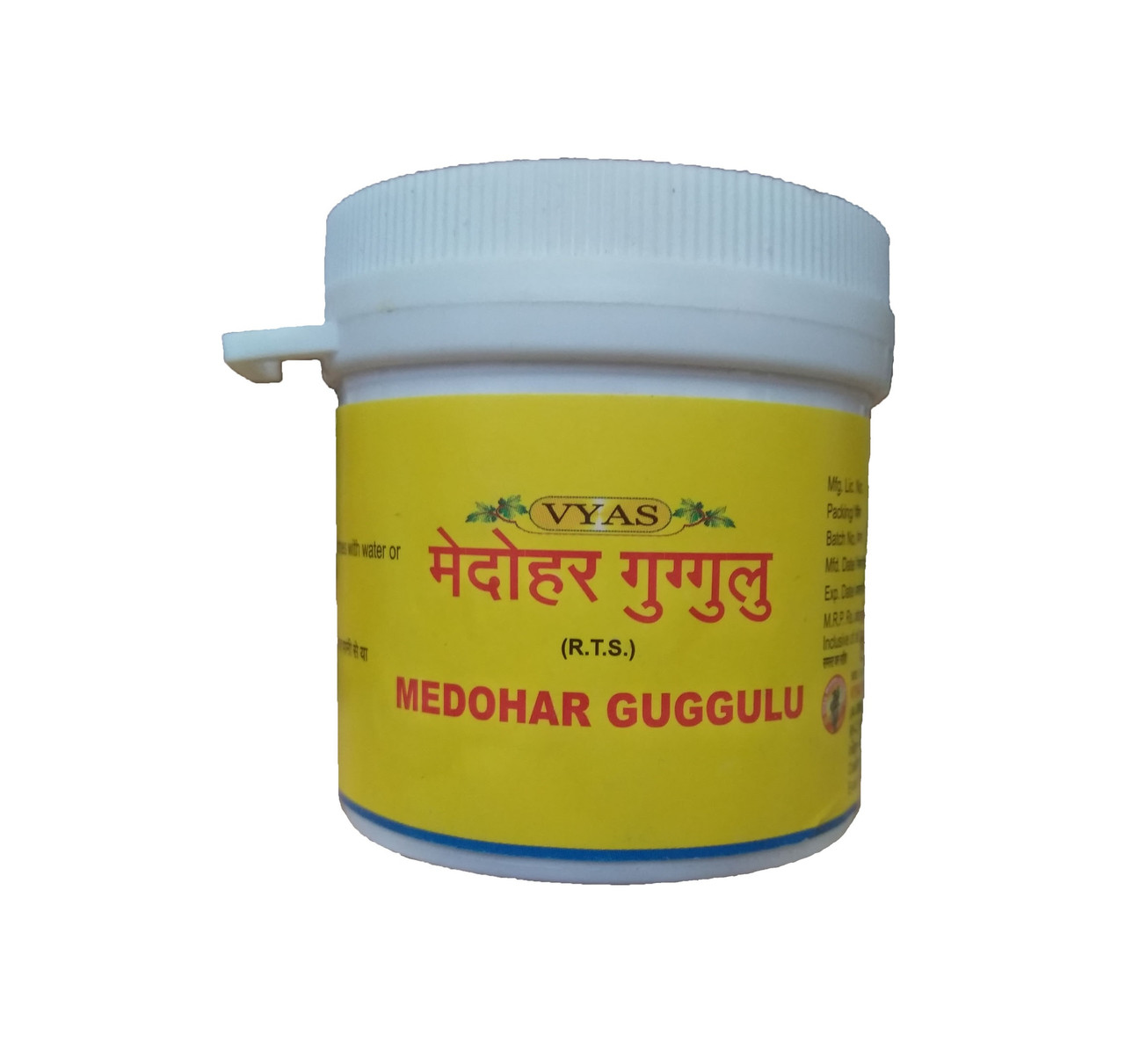 MEDOHAR GUGGULU (100TAB) VYAS PH, МЕДОХАР ГУГУЛ