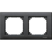 Рамка на 2 пости M-Plan Merten (антрацит) Schneider Electric
