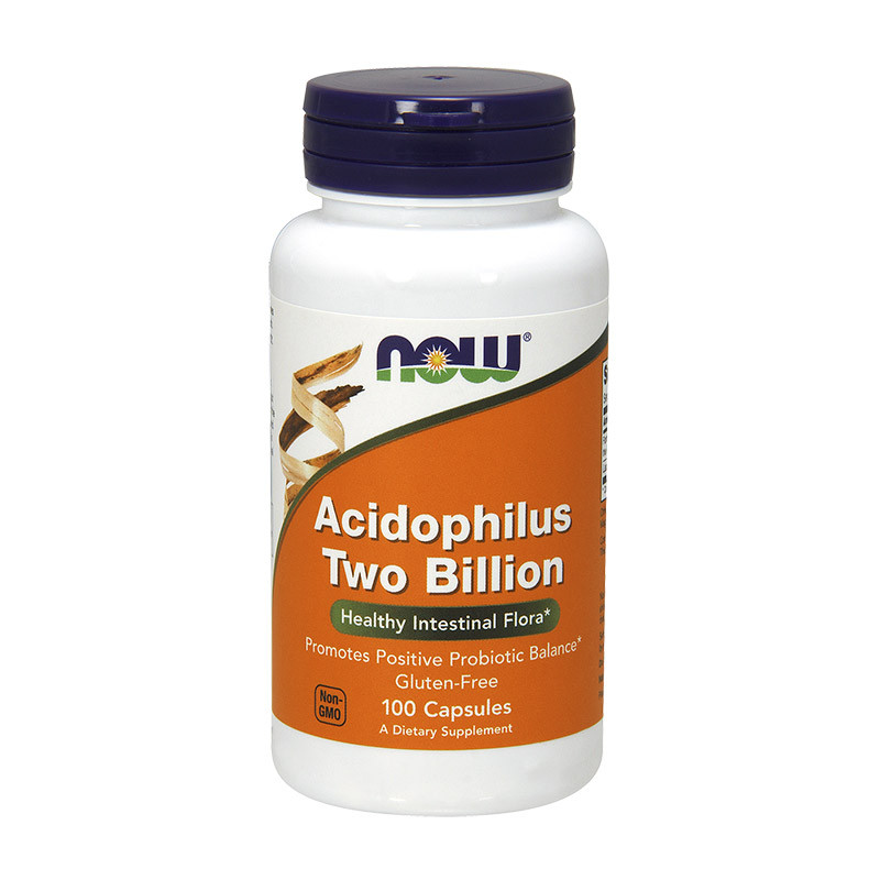 Пробиотики Now Foods Acidophilus Two Billion 100caps - фото 1 - id-p978679818