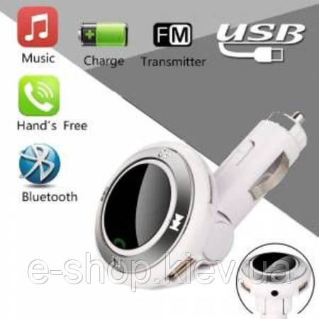 Трансмітер автомобільний FM MP3 MOD Q8 Bluetooth, фото 1