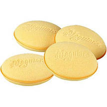 Набір аплікаторів поролонових - Meguiar's Gold Class Foam Applicator Pads 4 шт. жовтий (W0004), фото 2