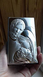 Срібна ікона "Свята Сім'я" Valenti (15см *9 см)