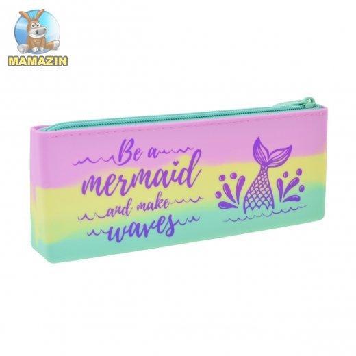 Пенал YES 532314 силіконовий "Mermaid"