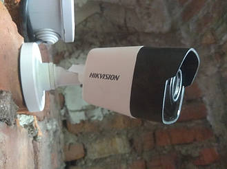 Монтаж відеокамер 5 Мп Hikvision село Гірне 4