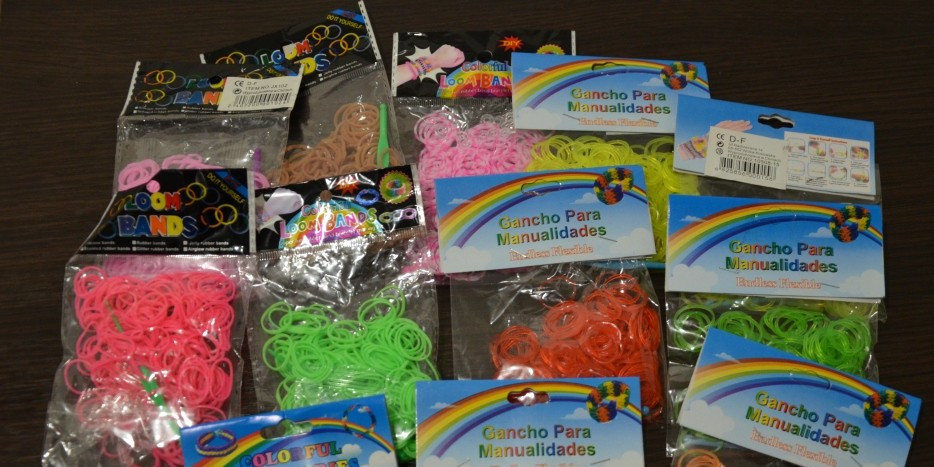 Гумки для плетіння браслетів 200 шт., фото 1