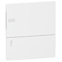 Щит вбудовуваний Mini Pragma 8 модулів біла двері (MIP22108)