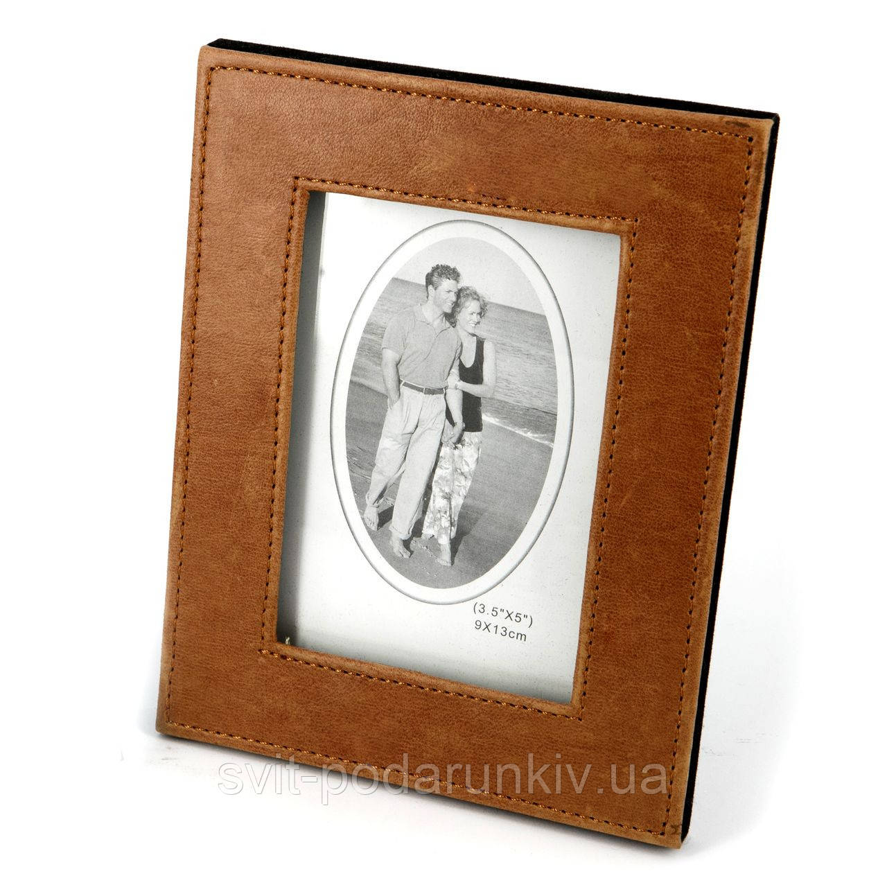 Рамка под фотографию прошитая по краям бежевого оттенка S04, цена 367. ...