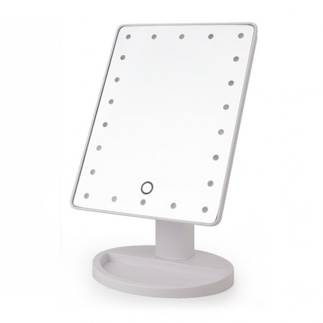 Настільне косметичне дзеркало з підсвіткою для макіяжу Large LED Mirror