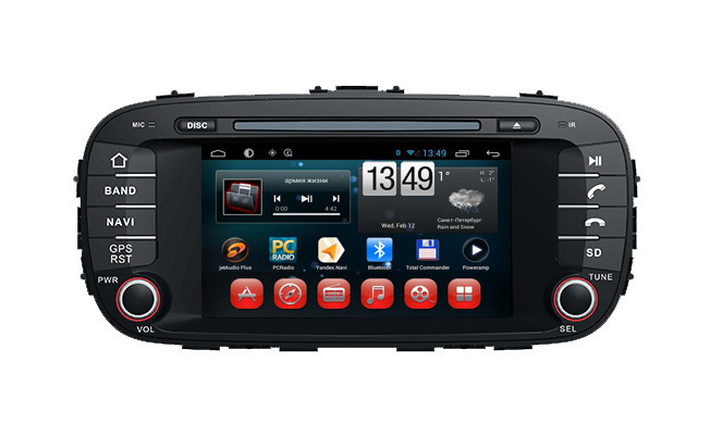 Магнітола KIA Soul II 2014+. Kaier KR-7104. Android, фото 1