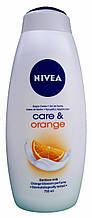 Nivea гель для душа (750 мл) Care & Orange