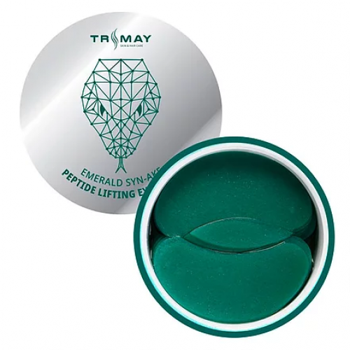 Гідрогелеві патчі з пептидом змії Trimay Emerald Syn-Ake Peptide Lifting Eye Patch