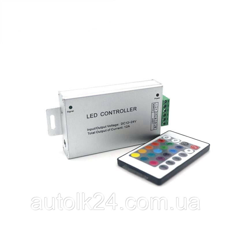Led контролер RGB 12-24 V 12 А для світлодіодної стрічки 