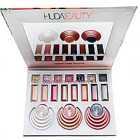 Палетка тіней Huda Beauty Desert Dusk Eyeshadow Palette (21 колір) Новинка!