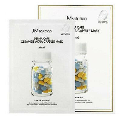 Омолоджуюча маска з керамідами JM Solution Derma Care Ceramide Aqua Capsule Mask., фото 2