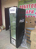 Ретро-холодильник Coca-Cola, холодильна вітрина, фото 3