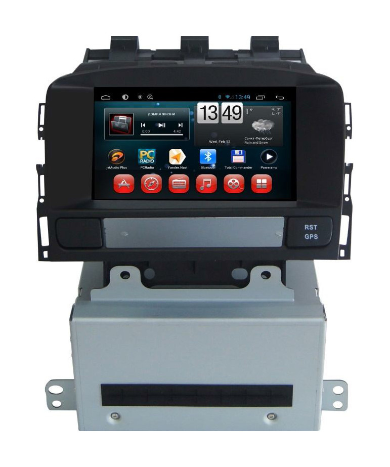 Магнітола Opel Astra J 2010-2015+, Buick Excelle GT/XT. Kaier KR-7051. Android