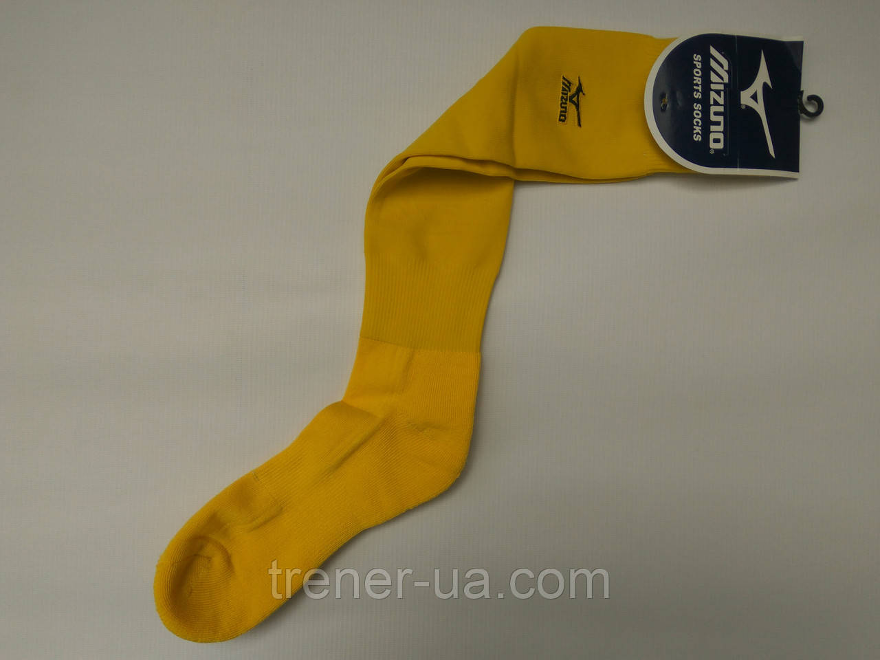 Гетри футбольні в стилі Mizuno жовті 40-45