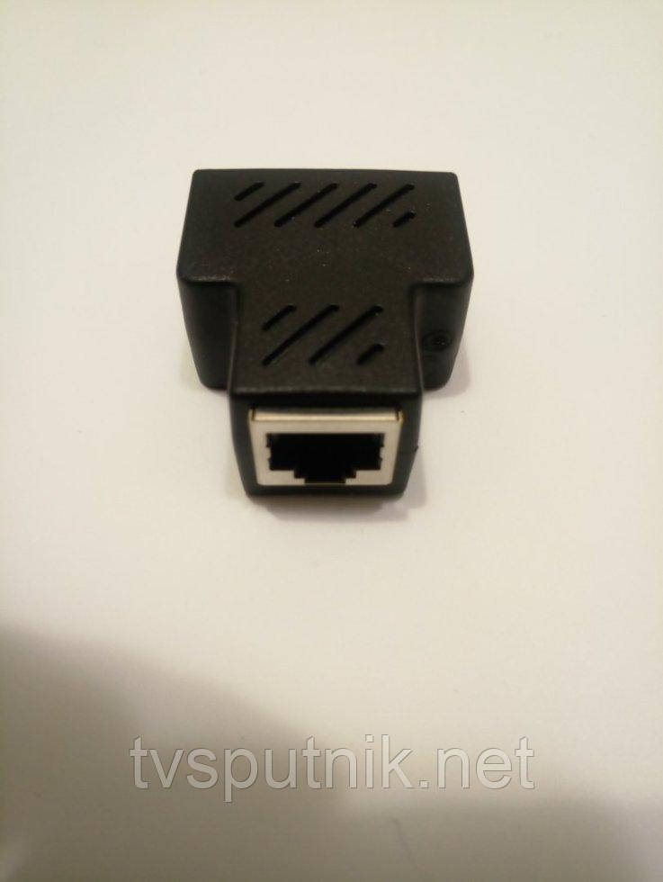 Купить Разветвитель для LAN ethernet сетевого кабеля с 1 гнезда RJ45 на ...