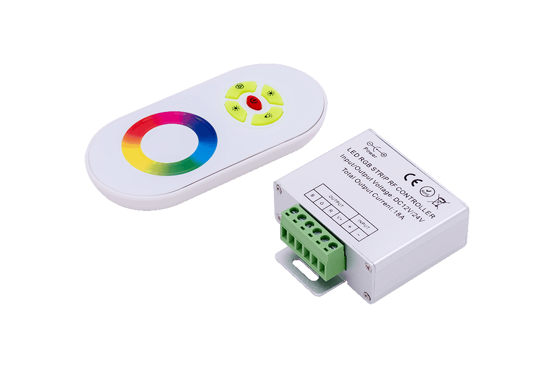Led контролер RF RGB 12-24 V 18 А 216 W для світлодіодної стрічки 