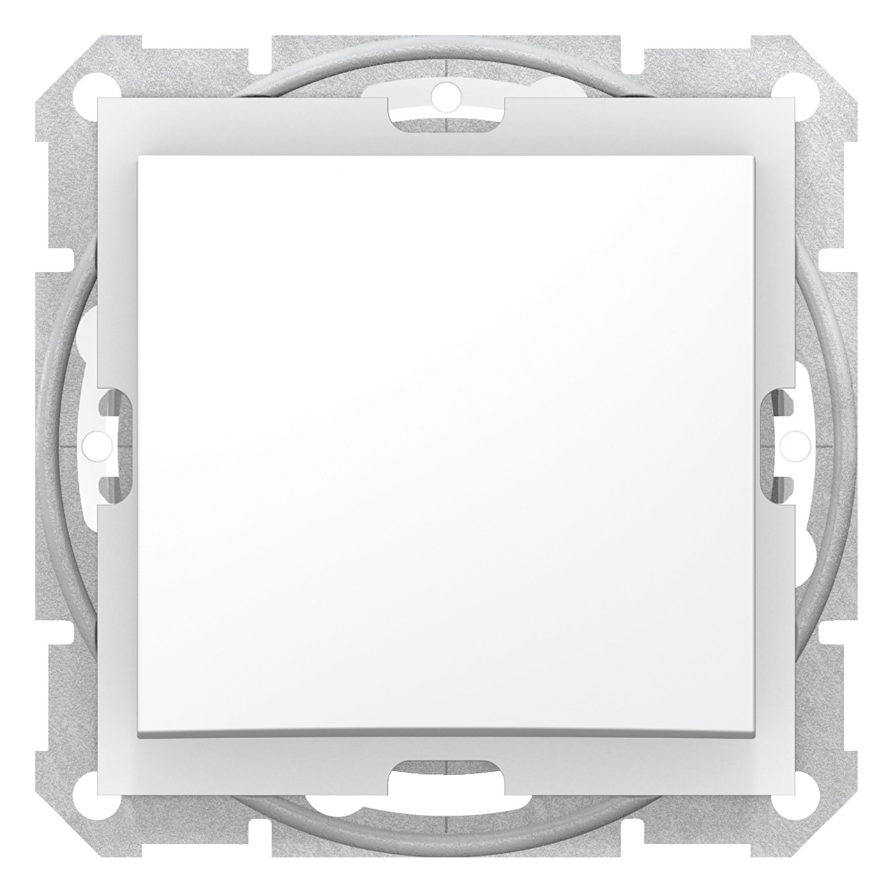 Вимикач одноклавішний білий IP44 Sedna Schneider Electric SDN0100321