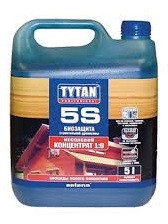 Біозахист будівельної деревини Tytan 5S, 5 кг