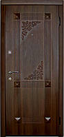 Двері вхідні Модель "Венеція" (темний горіх)
