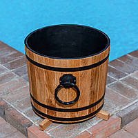 Када дерев'яна для рослин 20 літрів із дуба