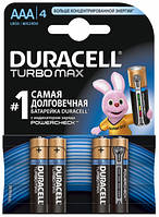 Батарейки Duracell AAA (LR03) MX2400 Turbo 4 шт.