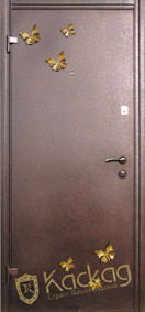 Двері вхідні металеві Модель "Метелики"