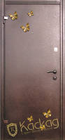 Двері вхідні металеві Модель "Метелики"