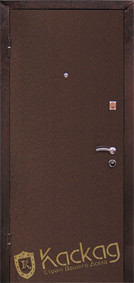 Двері вхідні металеві Модель "Молоток-МДФ"