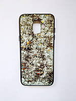 Чохол Luxury для Samsung J6 2018 / J600 Мармуровий Gray