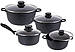 Набір каструль Edenberg з мармуровим антипригарним покриттям 8 предметів (EB-9180), фото 2