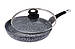 Сковорода антипригарна 20 см з гранітним покриттям і кришкою Edenberg Эденберг (EB-9164), фото 2