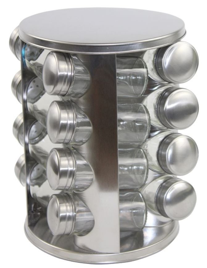 Набір для спецій з нержавіючої сталі 17 предметів Edenberg (EB-4024), фото 1