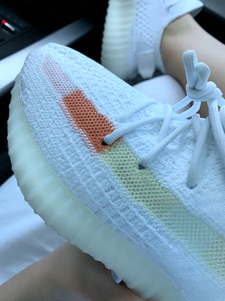 Adidas boost white and rainbow deals