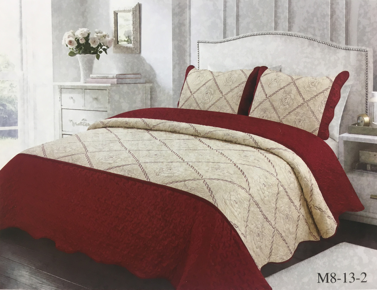 Покривало Шанхай Бордо No2 (М8-13-2)