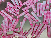 Бусины "бита" розовый 500 грамм