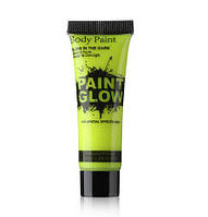 Світна фарба в темряві салатова в тюбику