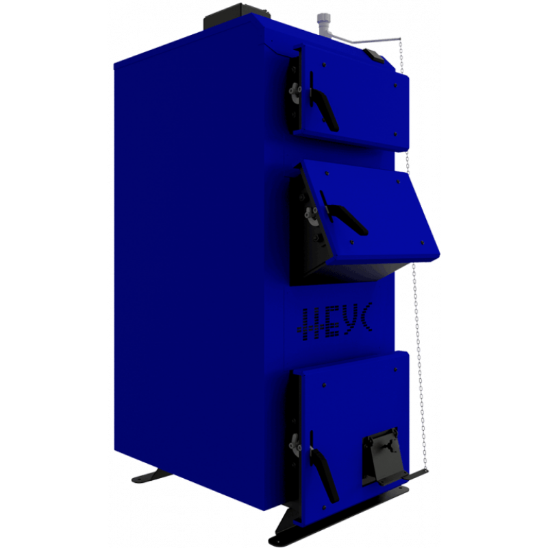 Твердопаливний котел тривалого горіння НЕУС-ВМ 13 кВт (сталь 5 мм) (Доставка безплатно), фото 1