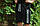 Чорні шорти off white tm temperature, фото 4