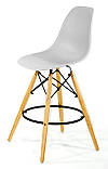 Напівбарний стілець Nik Eames, світло-сірий, фото 3