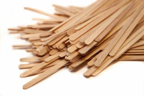 Шпателі супер - вузькі 140 х 6 х 1 мм (100 шт) ItalWax