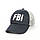 Коттоновая кепка з сіткою "FBI", фото 5